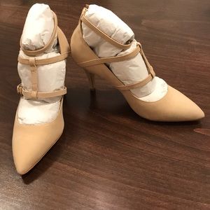 Corso Como carter nude heels for dress up/wedding